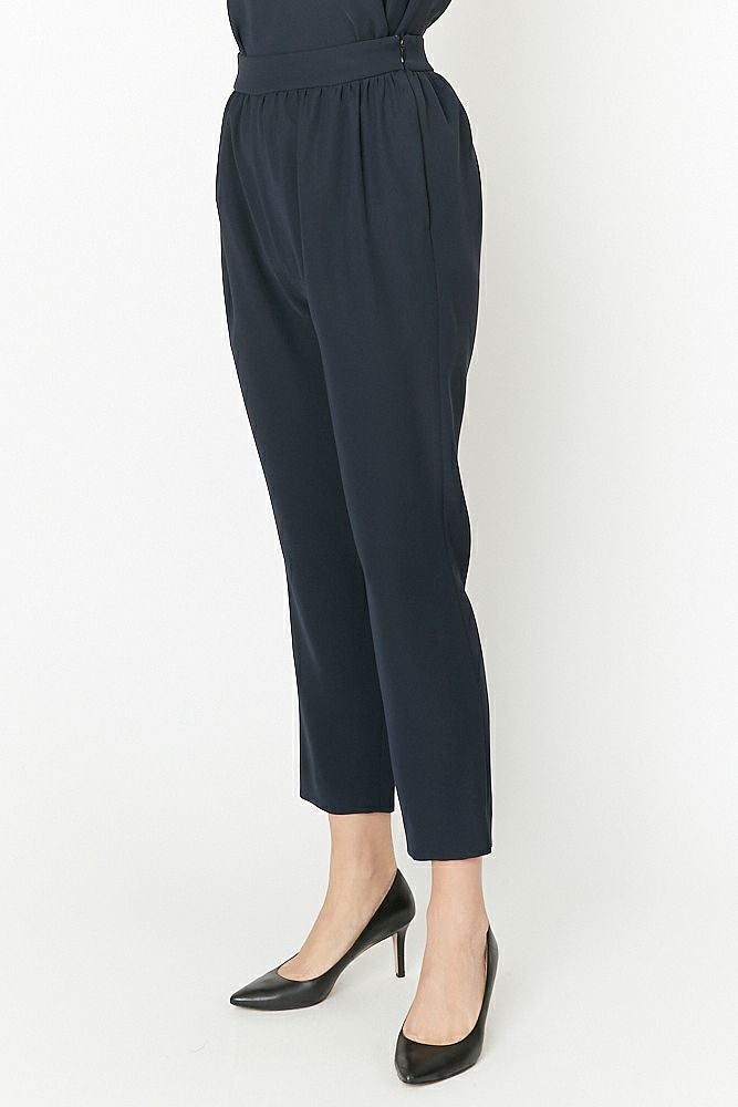 YOKO CHAN】High-waist gatheredpants - パンツ
